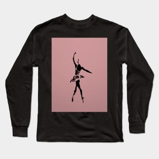 Charcoal Dancer Long Sleeve T-Shirt